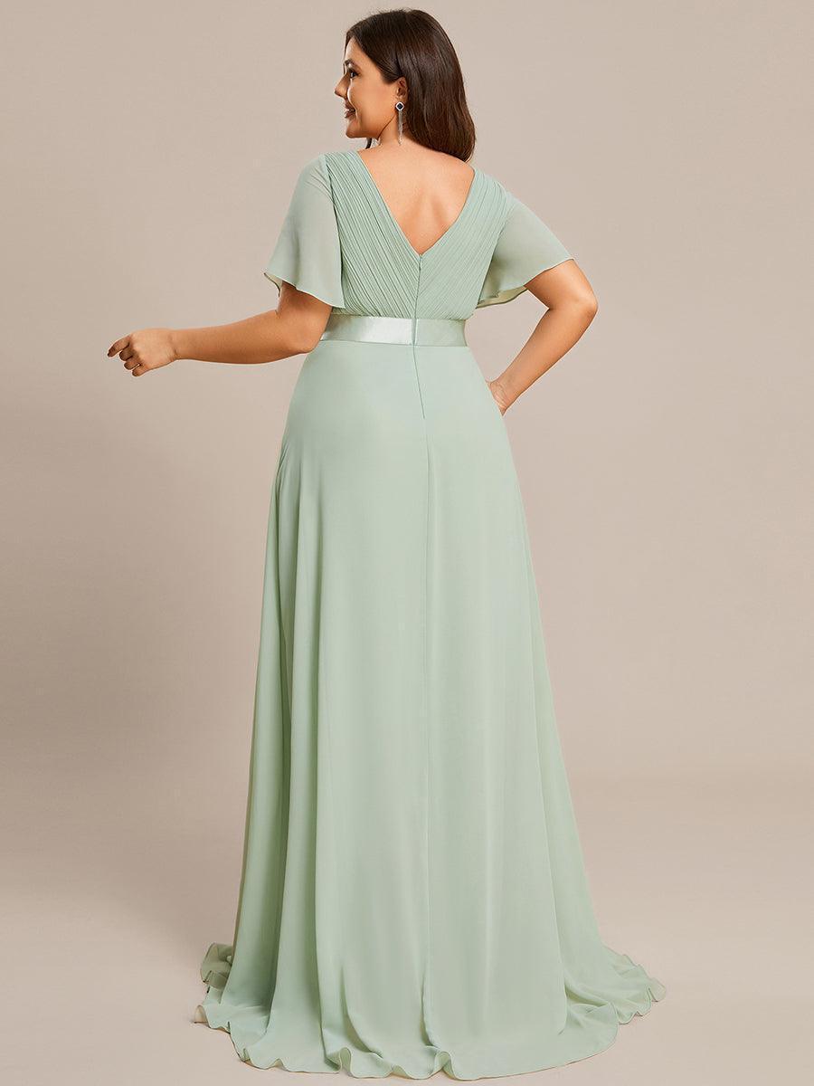 ELEONORE™ – High-Waist Chiffon Bridesmaid Dress