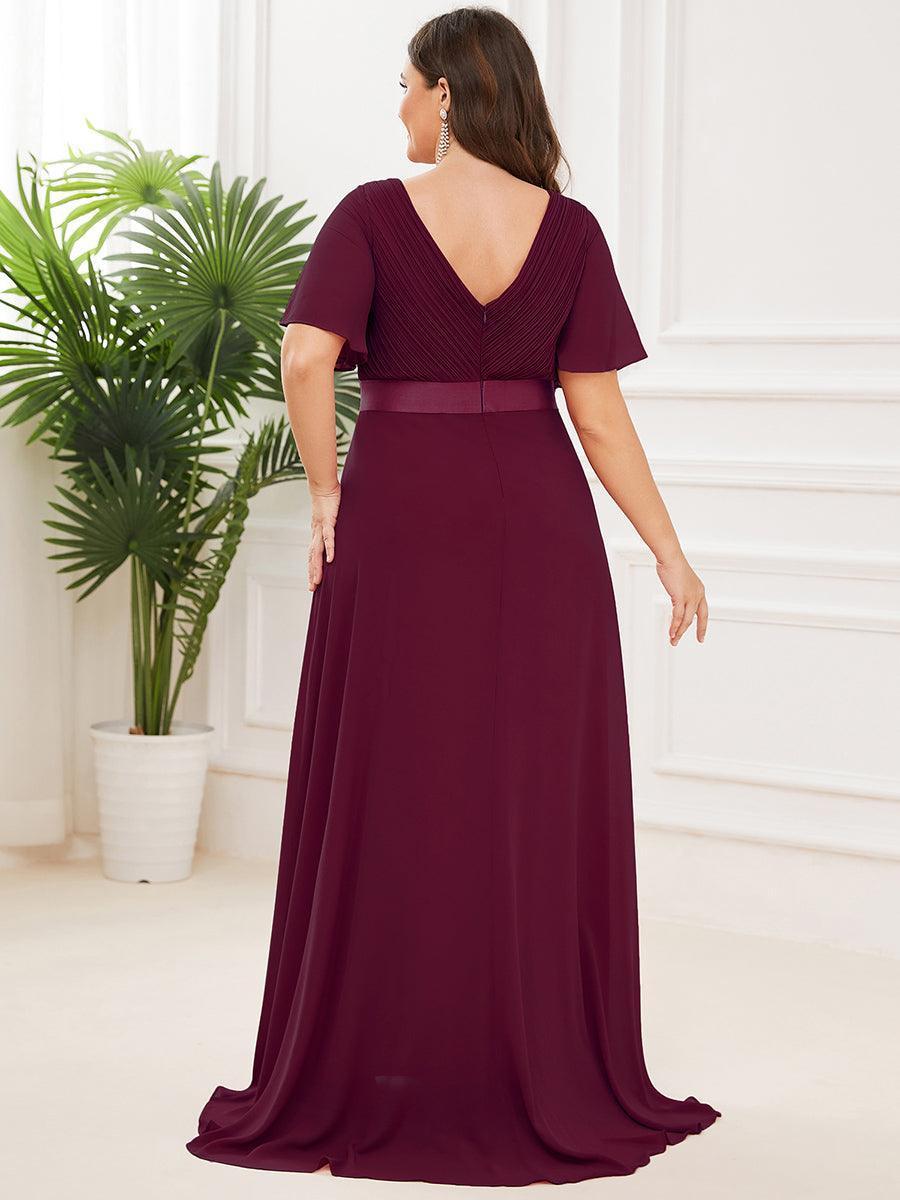 ELEONORE™ – High-Waist Chiffon Bridesmaid Dress