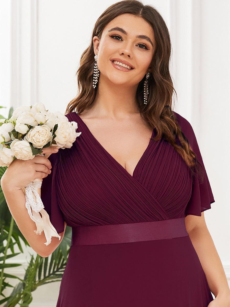 ELEONORE™ – High-Waist Chiffon Bridesmaid Dress