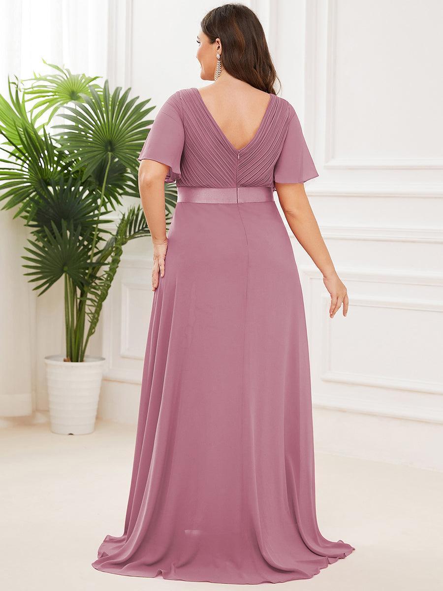 ELEONORE™ – High-Waist Chiffon Bridesmaid Dress
