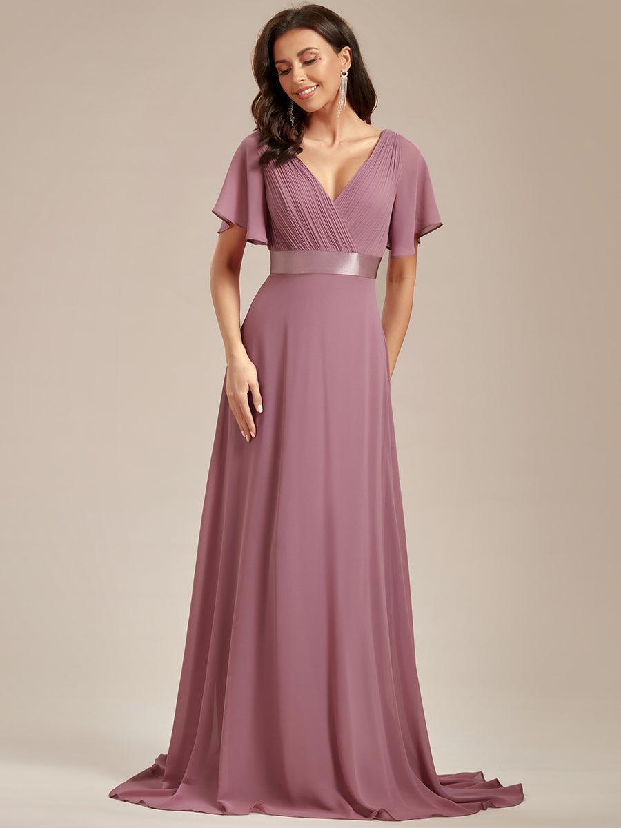 ELEONORE™ – High-Waist Chiffon Bridesmaid Dress