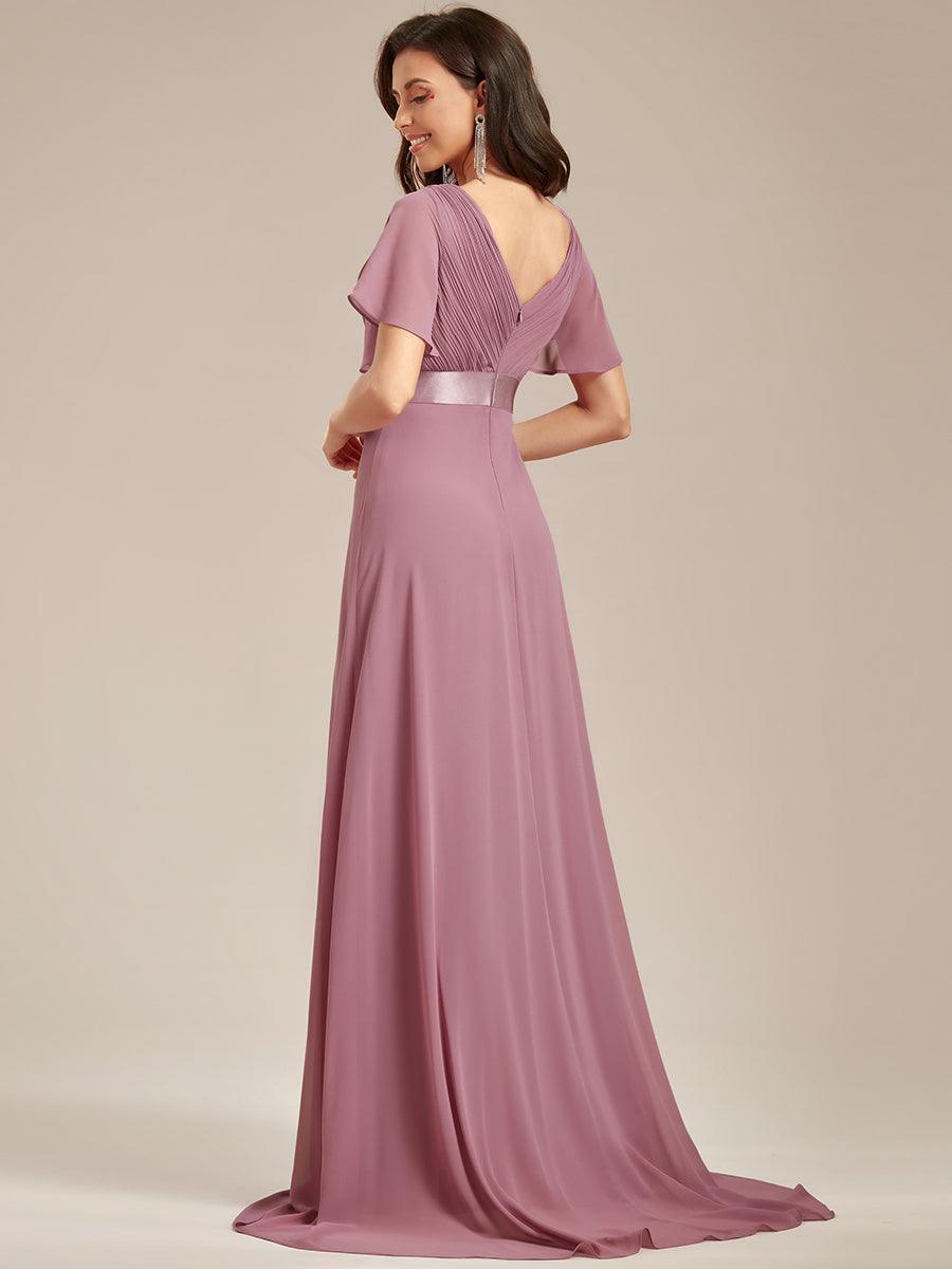 ELEONORE™ – High-Waist Chiffon Bridesmaid Dress