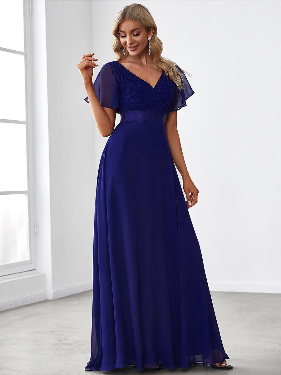 ELEONORE™ – High-Waist Chiffon Bridesmaid Dress