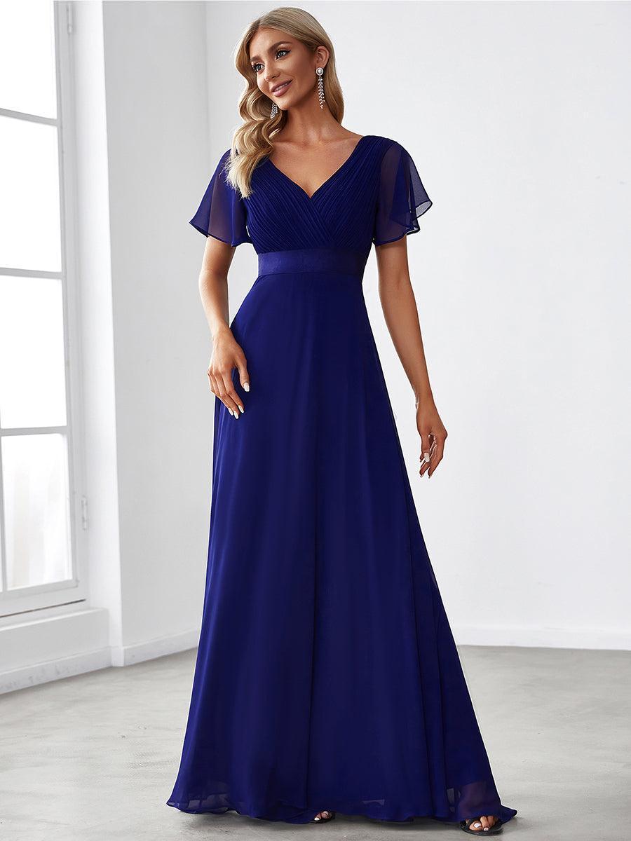 ELEONORE™ – High-Waist Chiffon Bridesmaid Dress