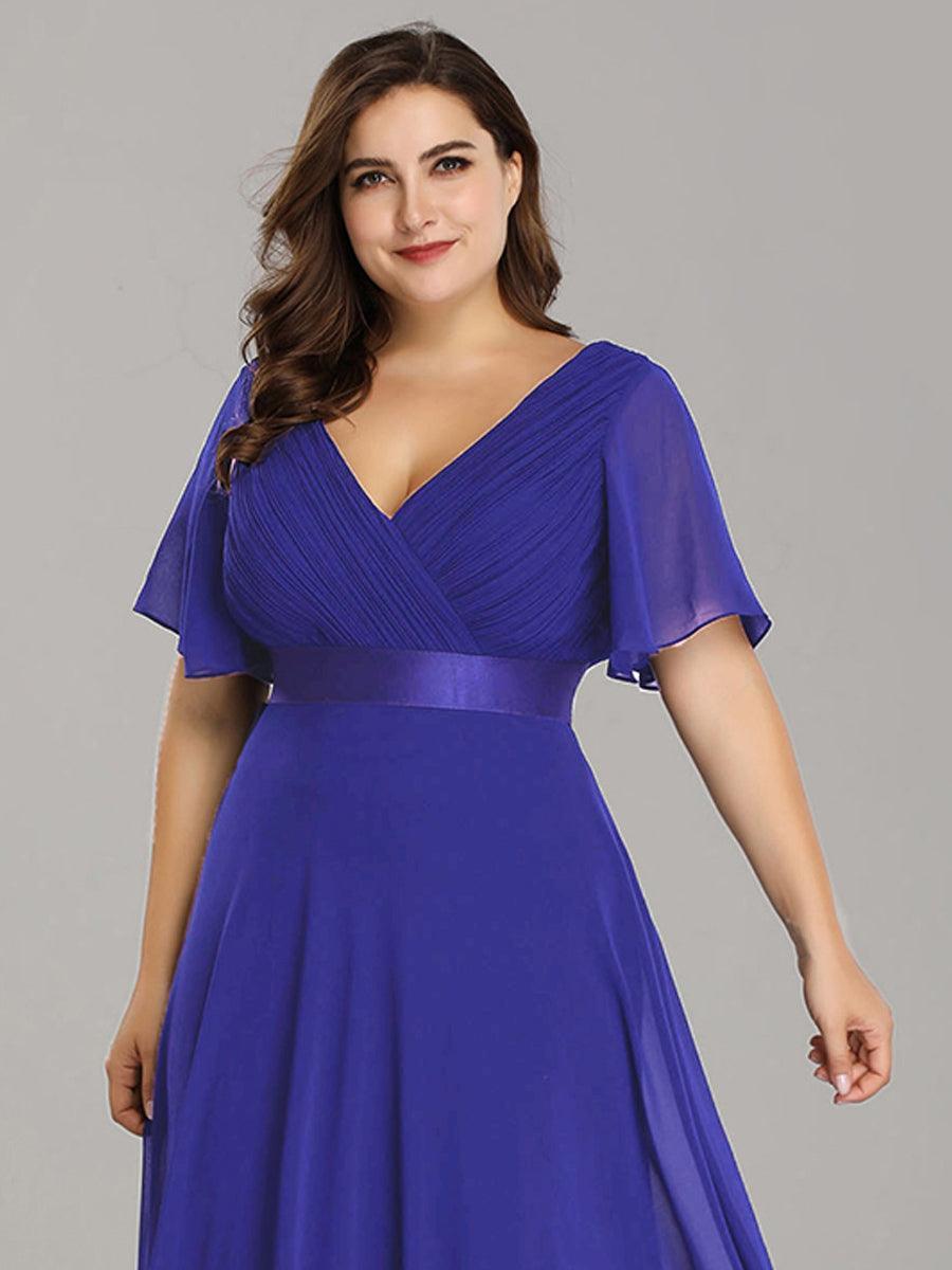 ELEONORE™ – High-Waist Chiffon Bridesmaid Dress