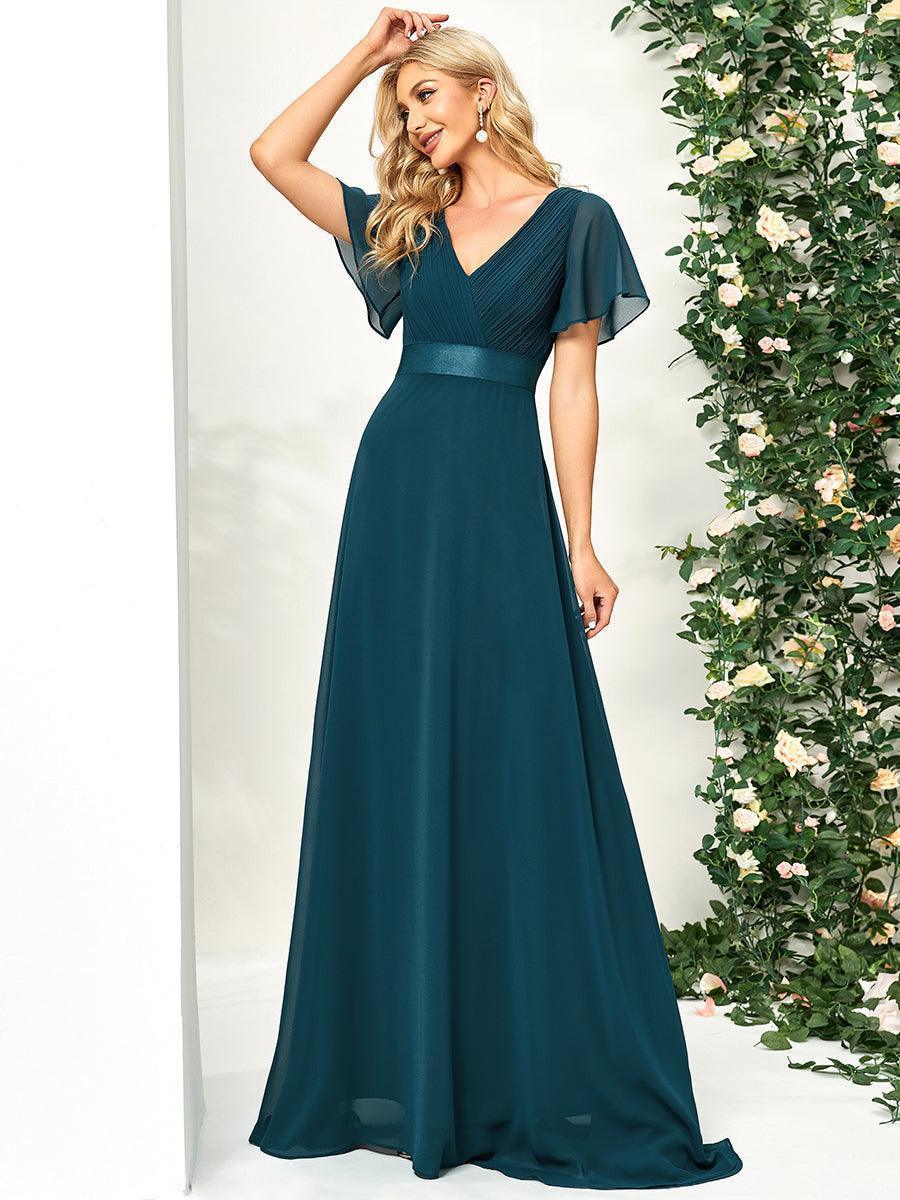 ELEONORE™ – High-Waist Chiffon Bridesmaid Dress