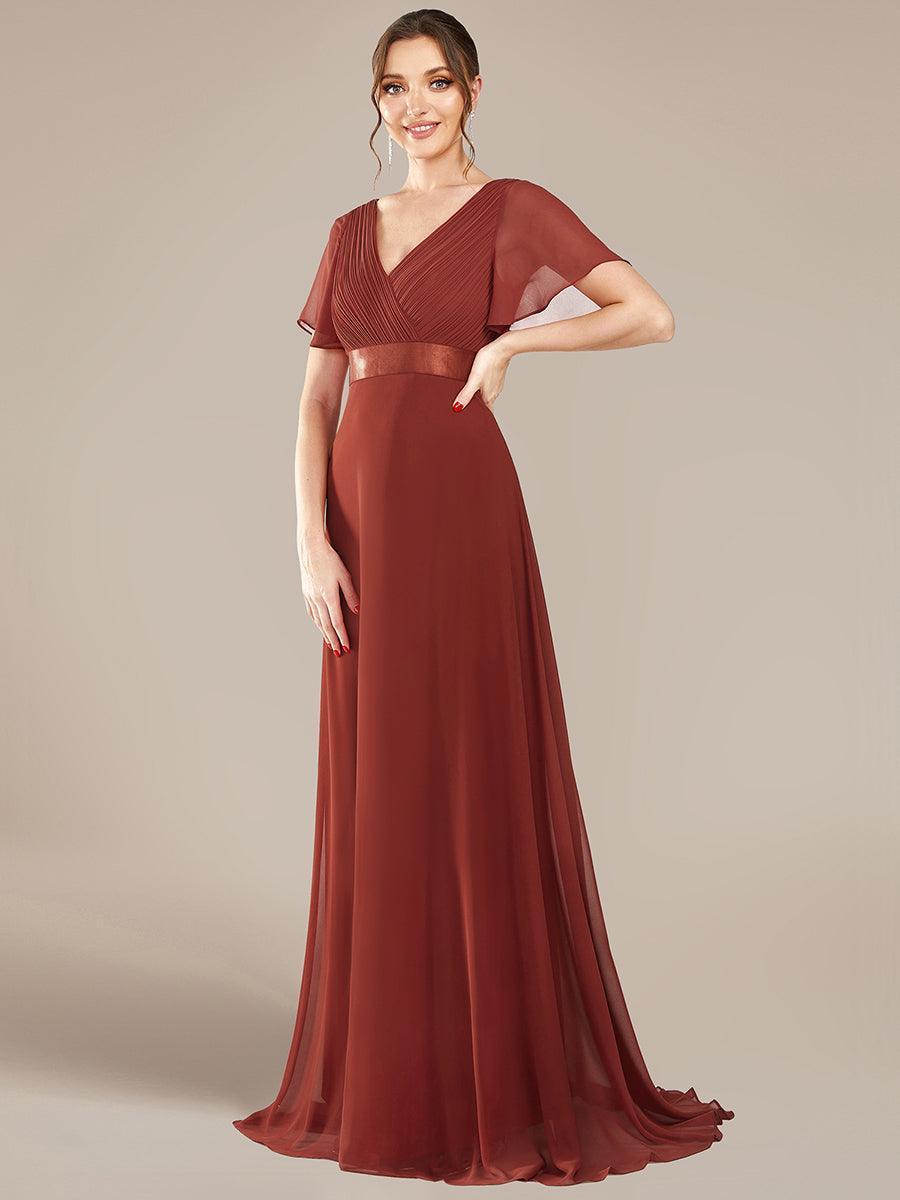 ELEONORE™ – High-Waist Chiffon Bridesmaid Dress