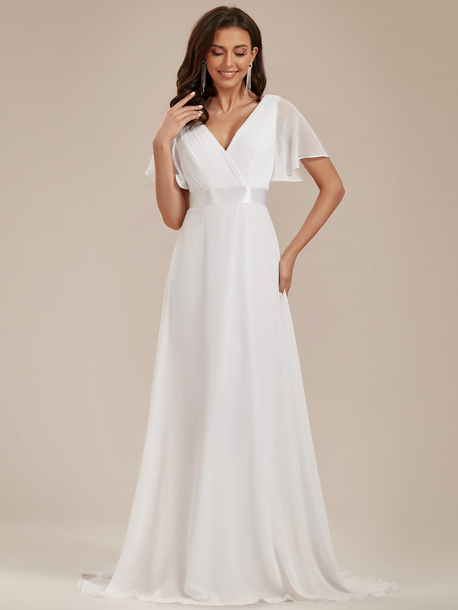 ELEONORE™ – High-Waist Chiffon Bridesmaid Dress