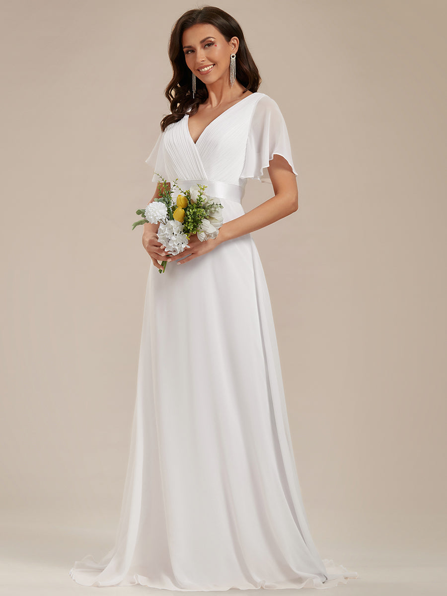 ELEONORE™ – High-Waist Chiffon Bridesmaid Dress