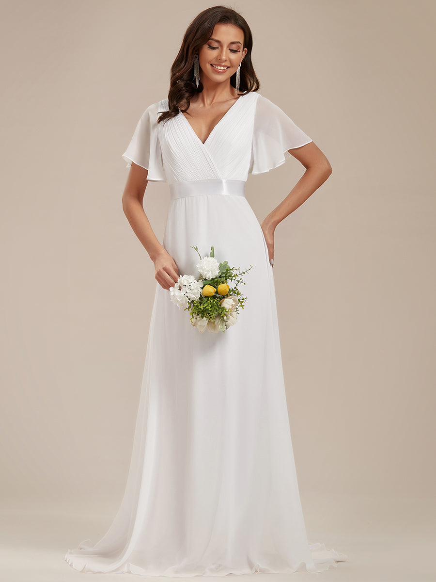 ELEONORE™ – High-Waist Chiffon Bridesmaid Dress