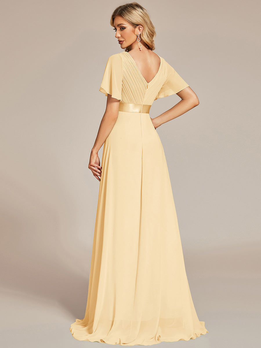 ELEONORE™ – High-Waist Chiffon Bridesmaid Dress