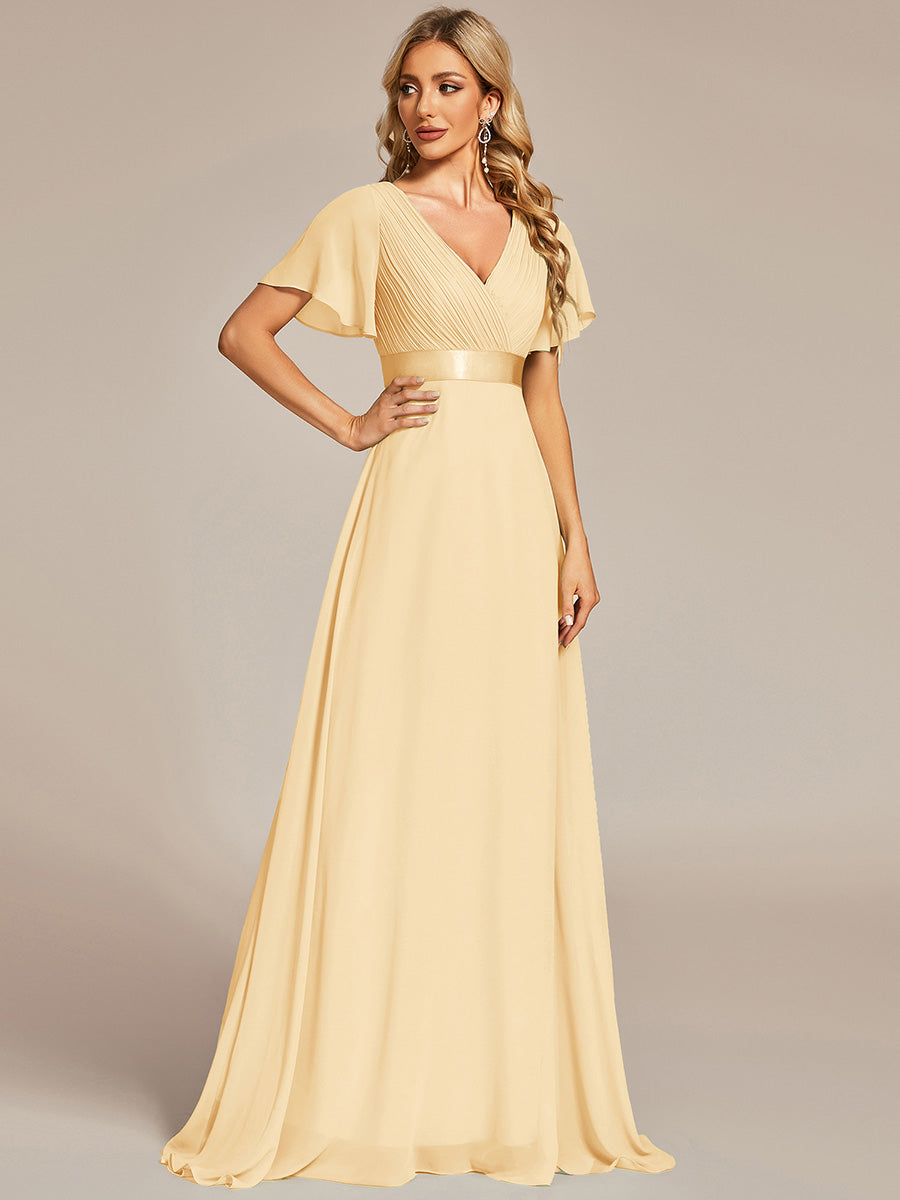 ELEONORE™ – High-Waist Chiffon Bridesmaid Dress
