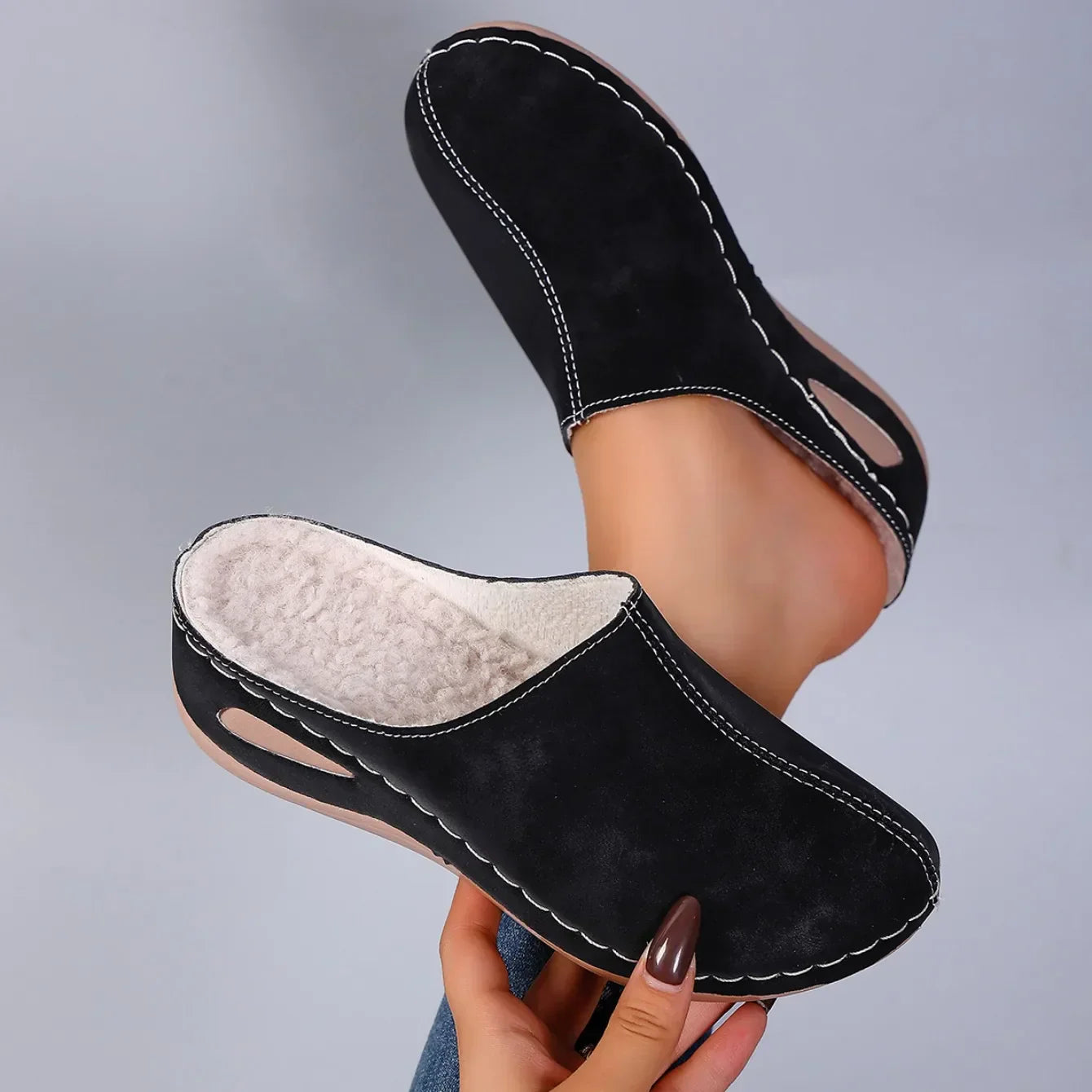 ÉLISE™ – Orthopedic Warm Comfort Slippers