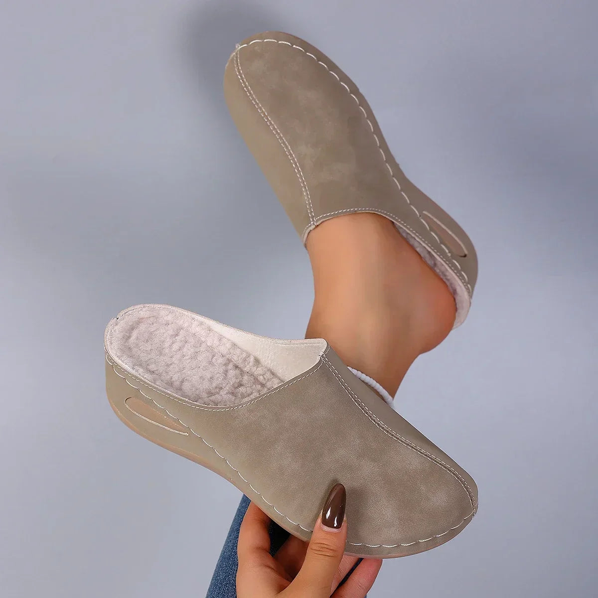 ÉLISE™ – Orthopedic Warm Comfort Slippers
