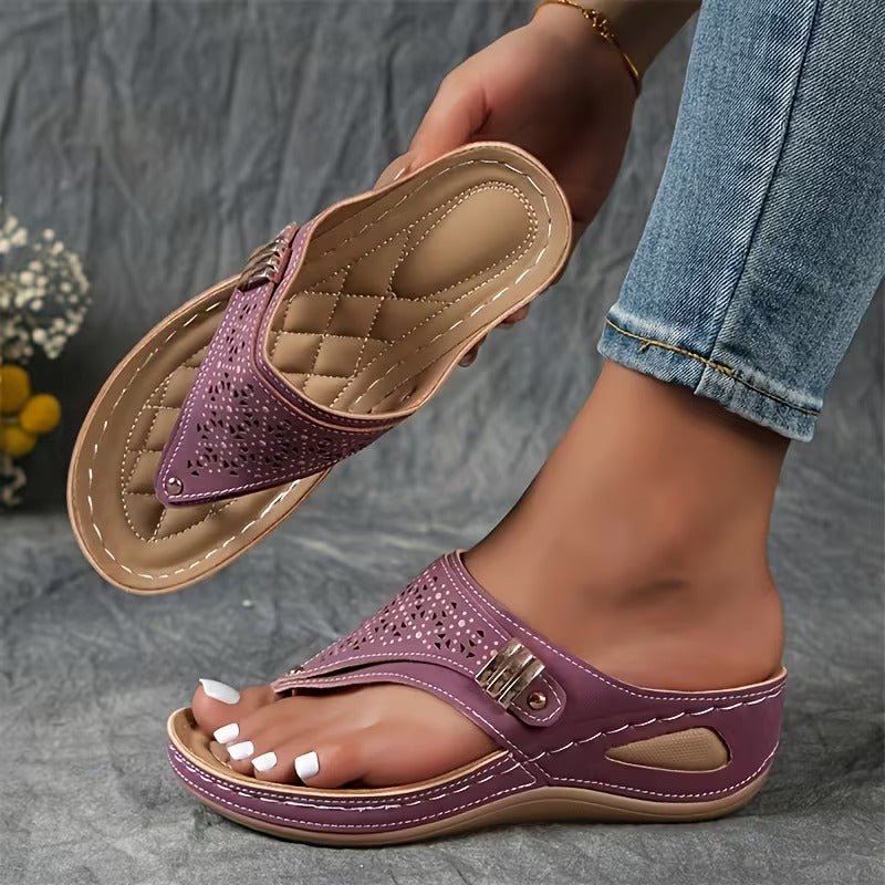 ARCHELLA™ – Ergonomic Wedge Comfort Sandals