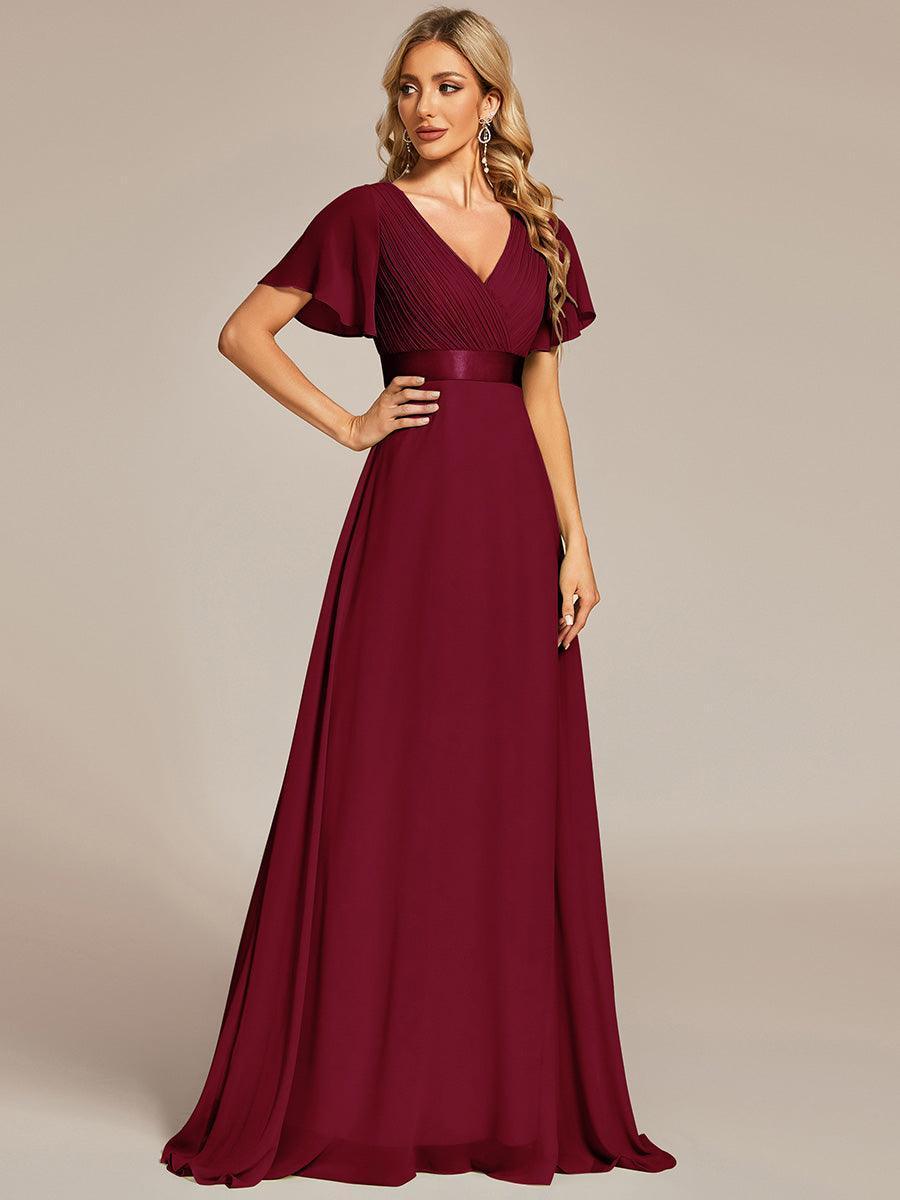 ELEONORE™ – High-Waist Chiffon Bridesmaid Dress