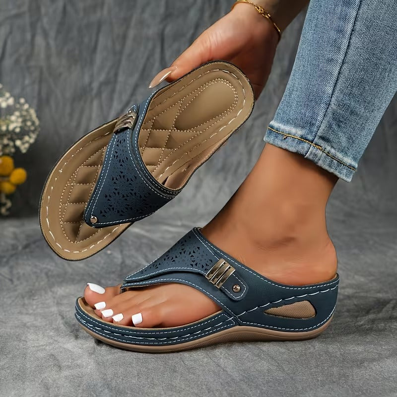 ARCHELLA™ – Ergonomic Wedge Comfort Sandals