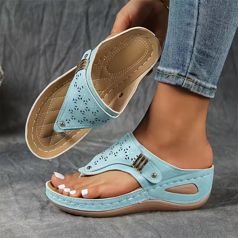 ARCHELLA™ – Ergonomic Wedge Comfort Sandals