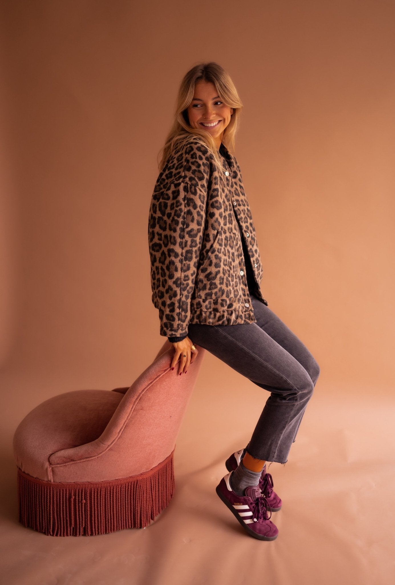 Sofie™ | Elegant and Comfortable Leopard Jacket