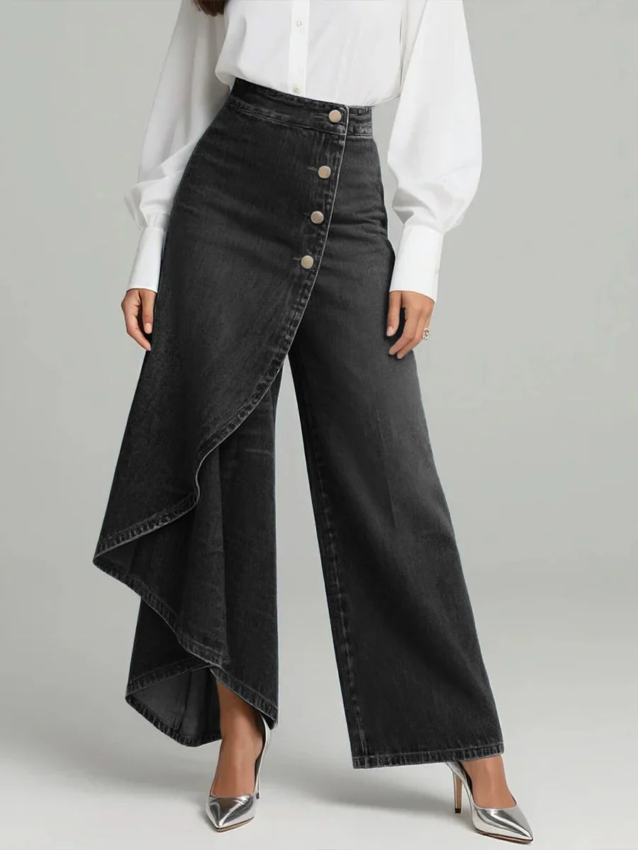 The Elara™ | Wide-Leg Jeans