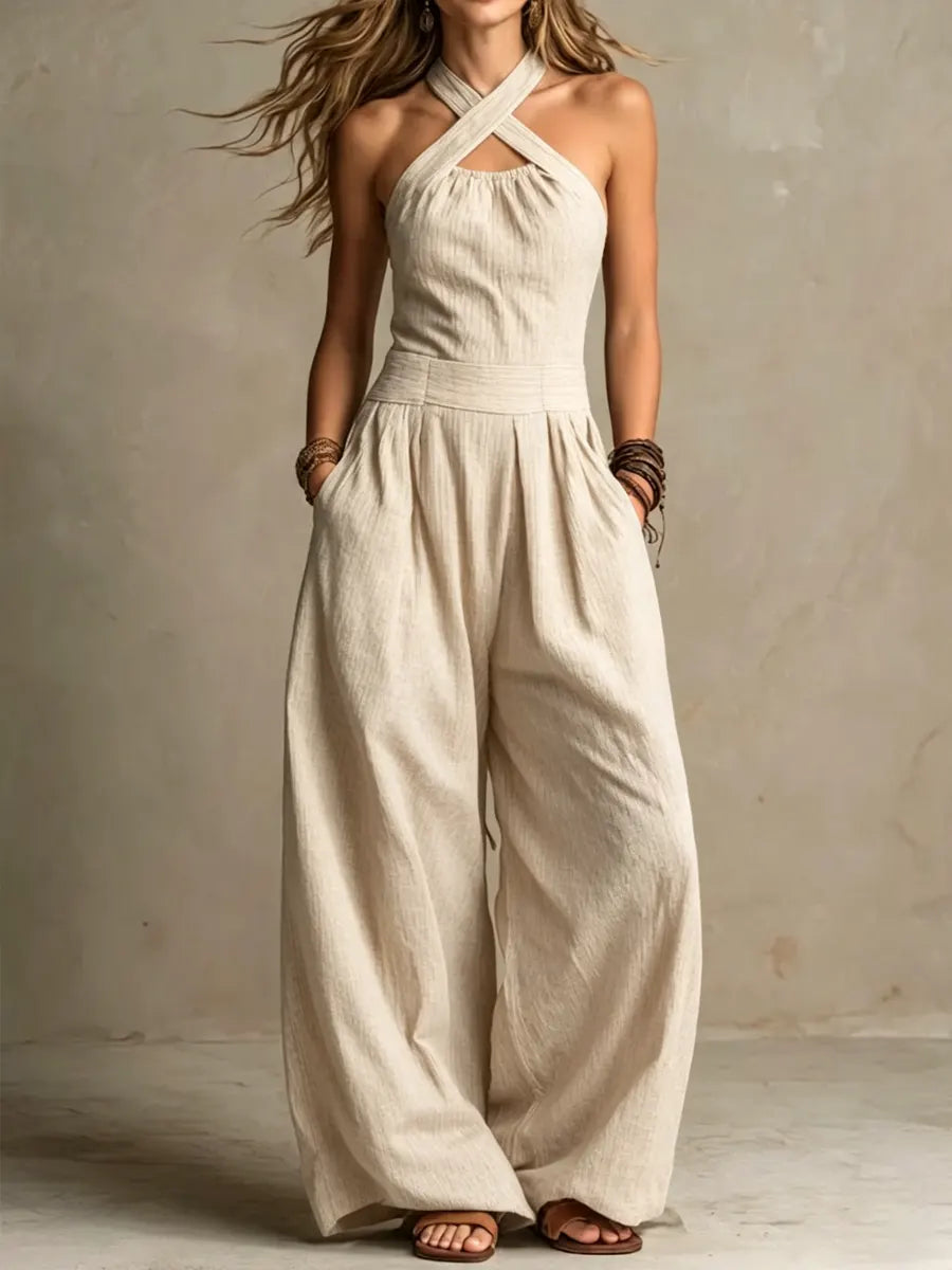 VALENZA™ – Elegant Flow Jumpsuit