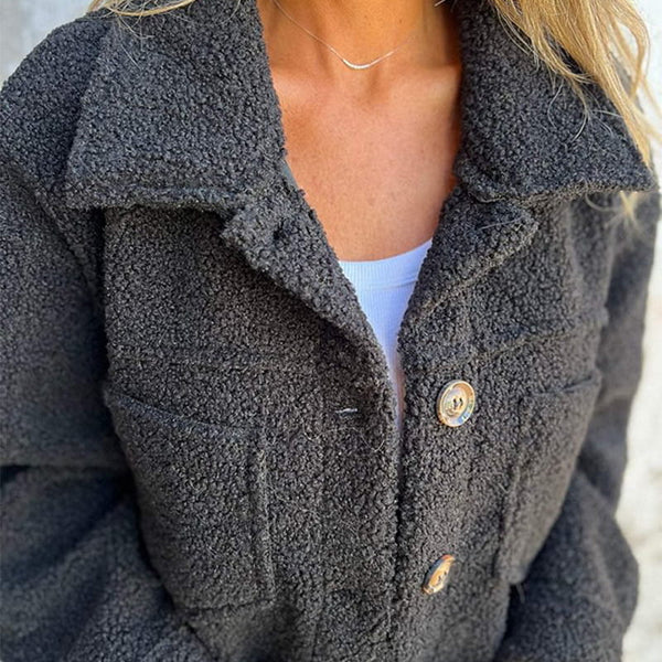 Zoe™ | Elegant Wool Coat - Comfort and Style