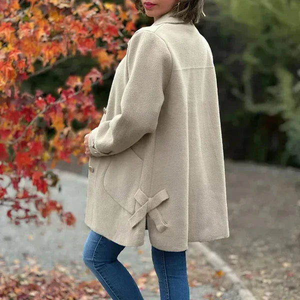 Anivia™ | Soft Coat with Buttons