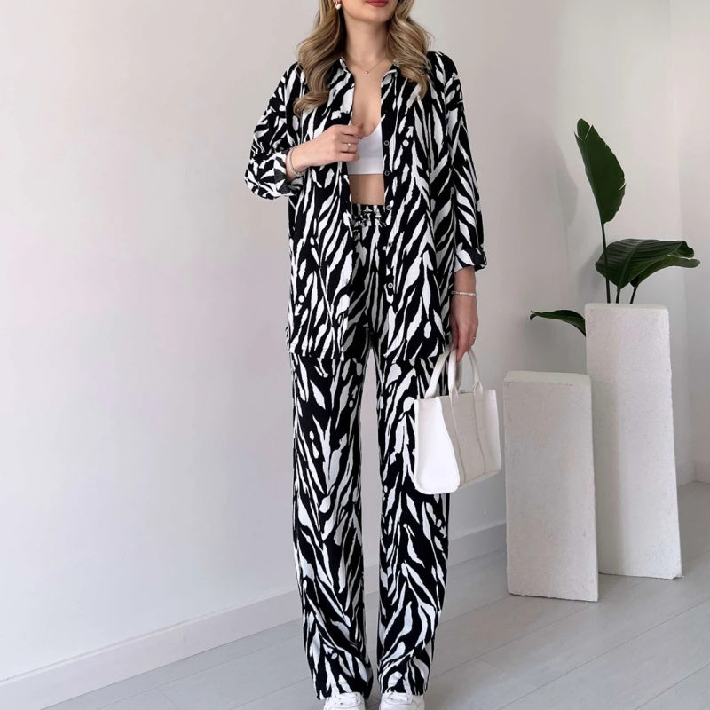 Ahri™ | Chic Zebra Print Set